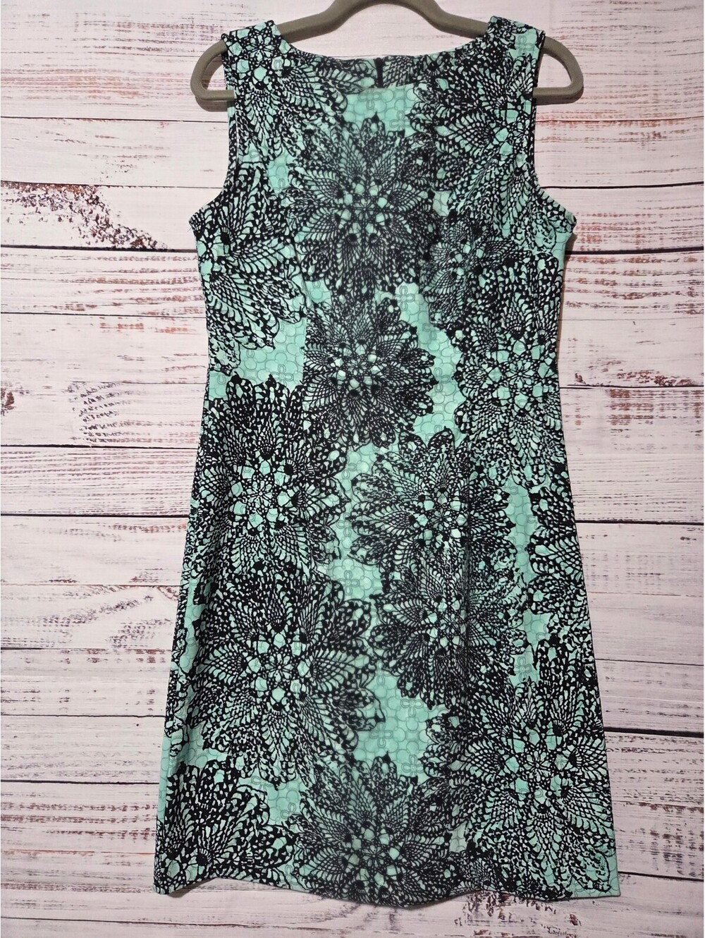 Connected Sleeveless Floral Print Dress Size 10